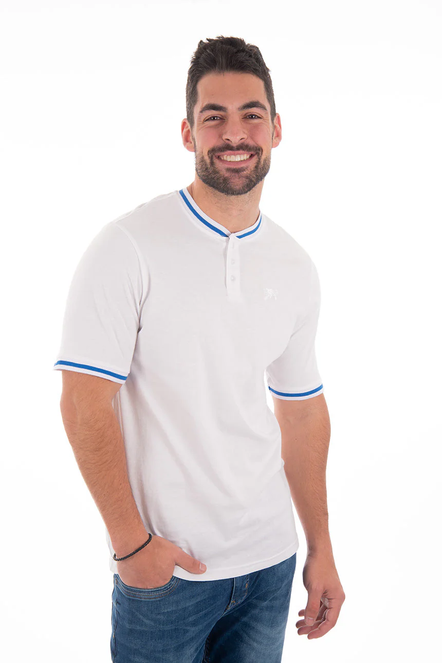 T-shirt uni félin brodé - Image 3