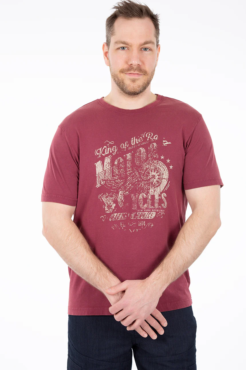 T-shirt « Motorcycles » à manches courtes | 2 couleurs - Image 3