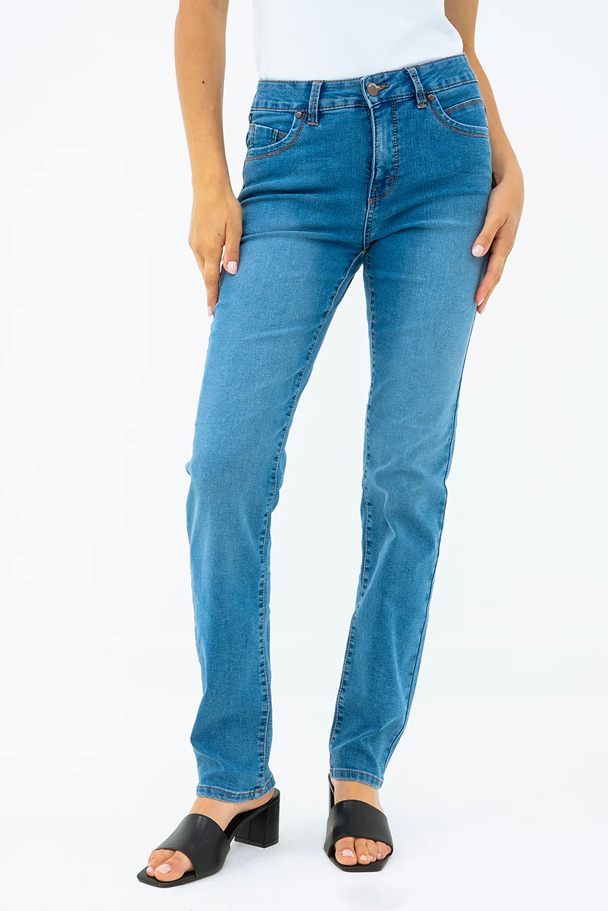 Le jeans droit amincissant | Modèle New Gigi