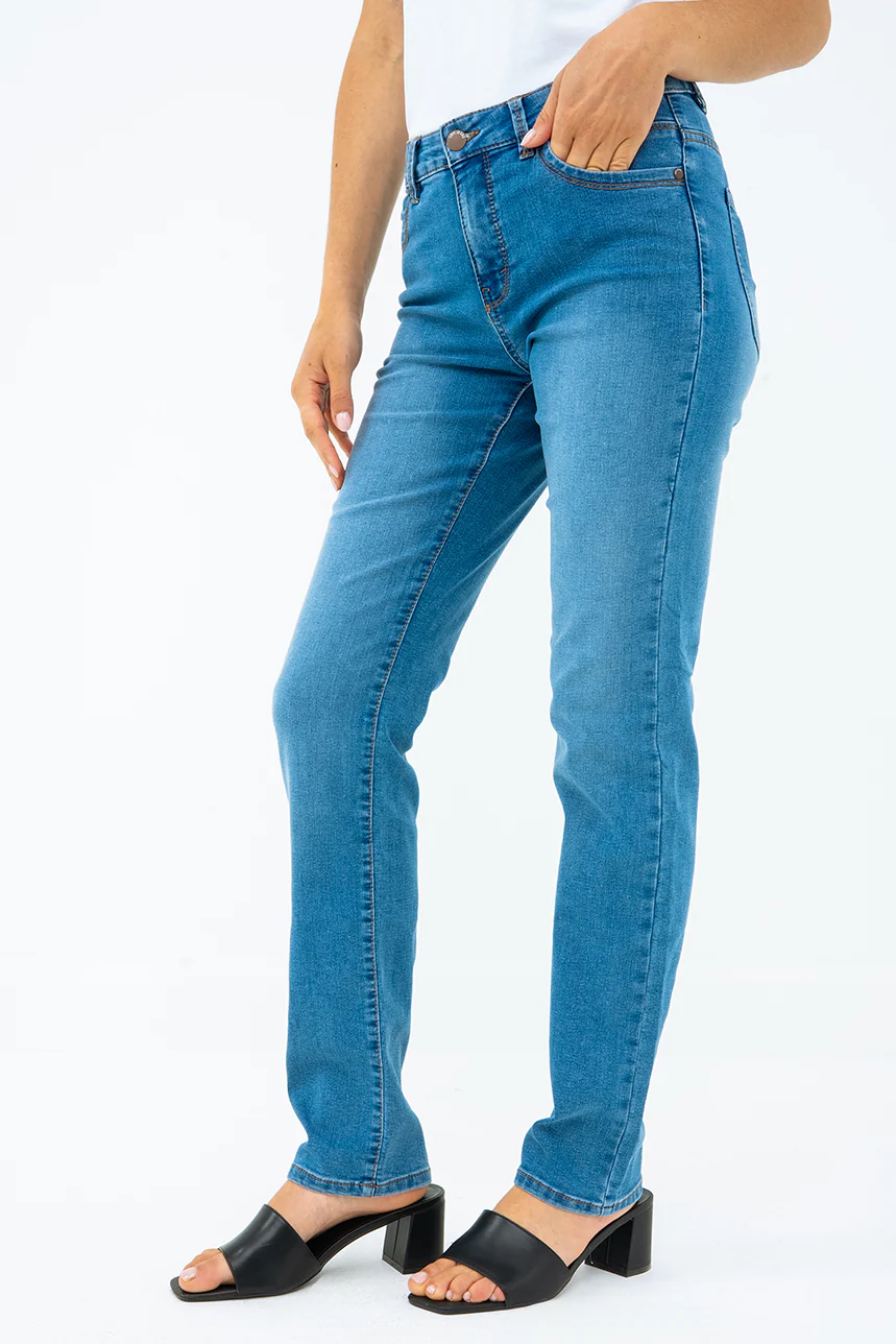Le jeans droit amincissant | Modèle New Gigi - Image 2