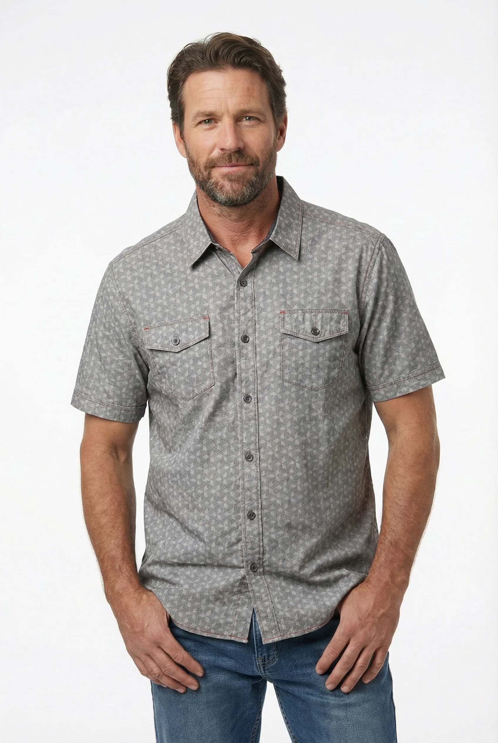 La chemise manches courtes à motifs - Image 5