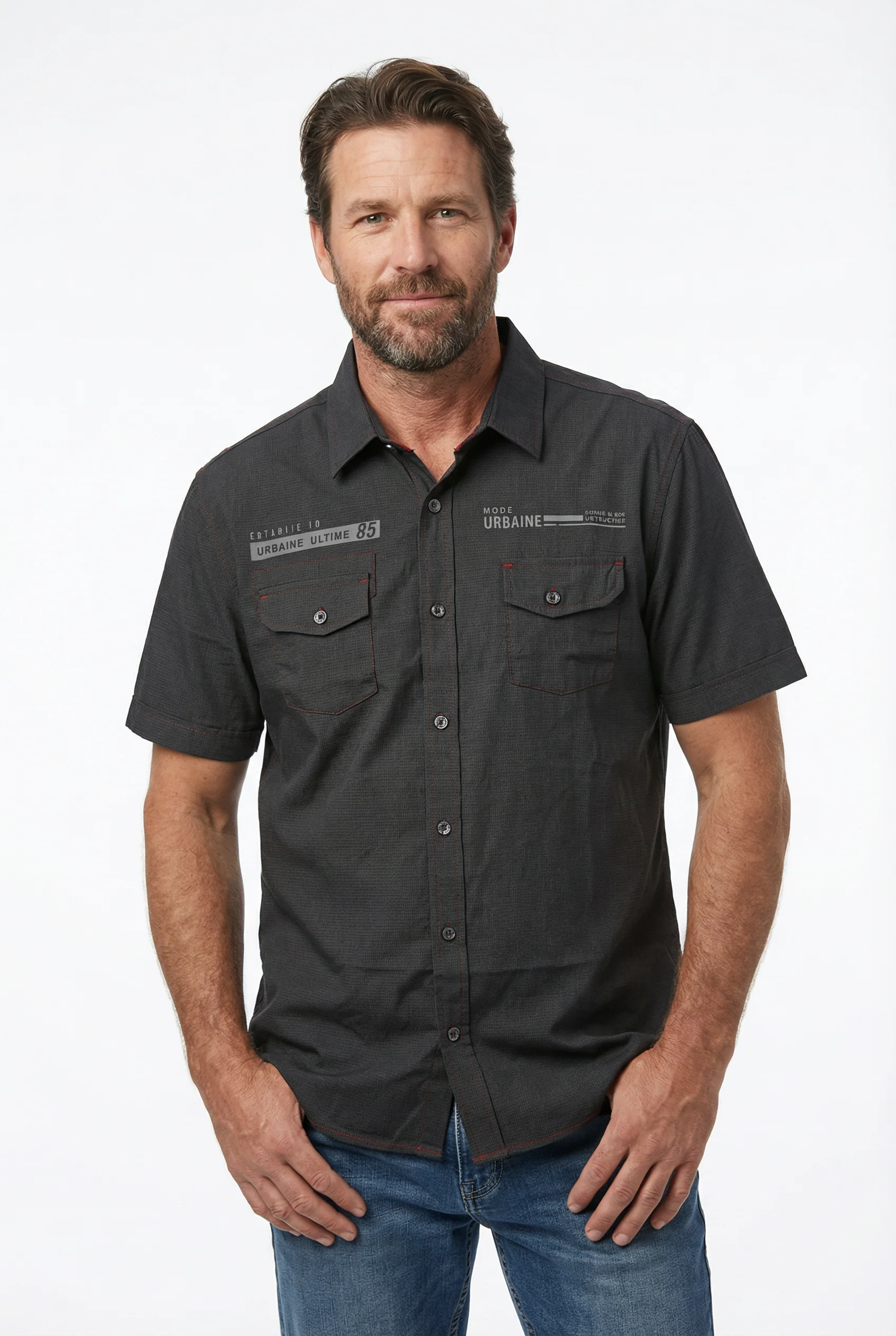 La chemise manches courtes style urbain - Image 4