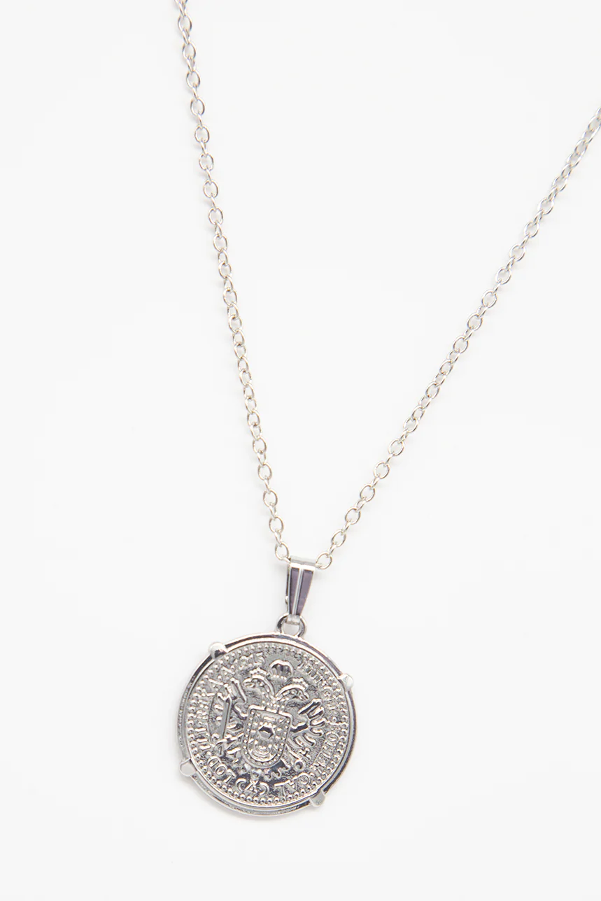 Collier chaîne et médaillon | 2 couleurs - Image 2