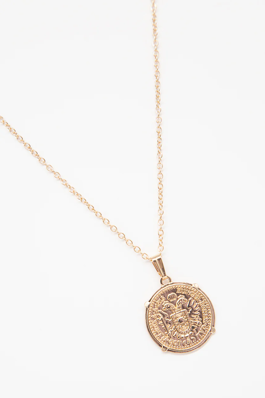 Collier chaîne et médaillon | 2 couleurs - Image 4