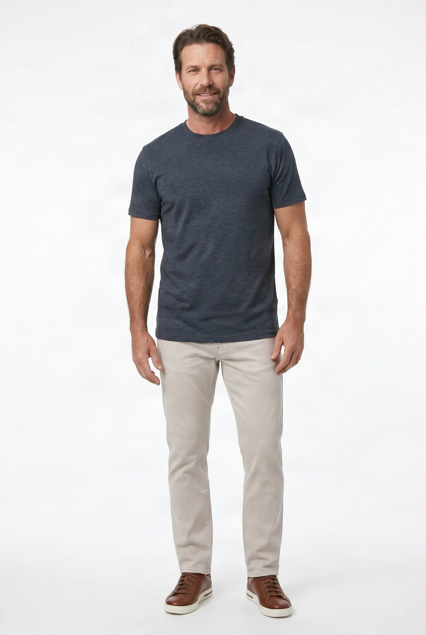 Le t-shirt col rond pour homme - Image 4