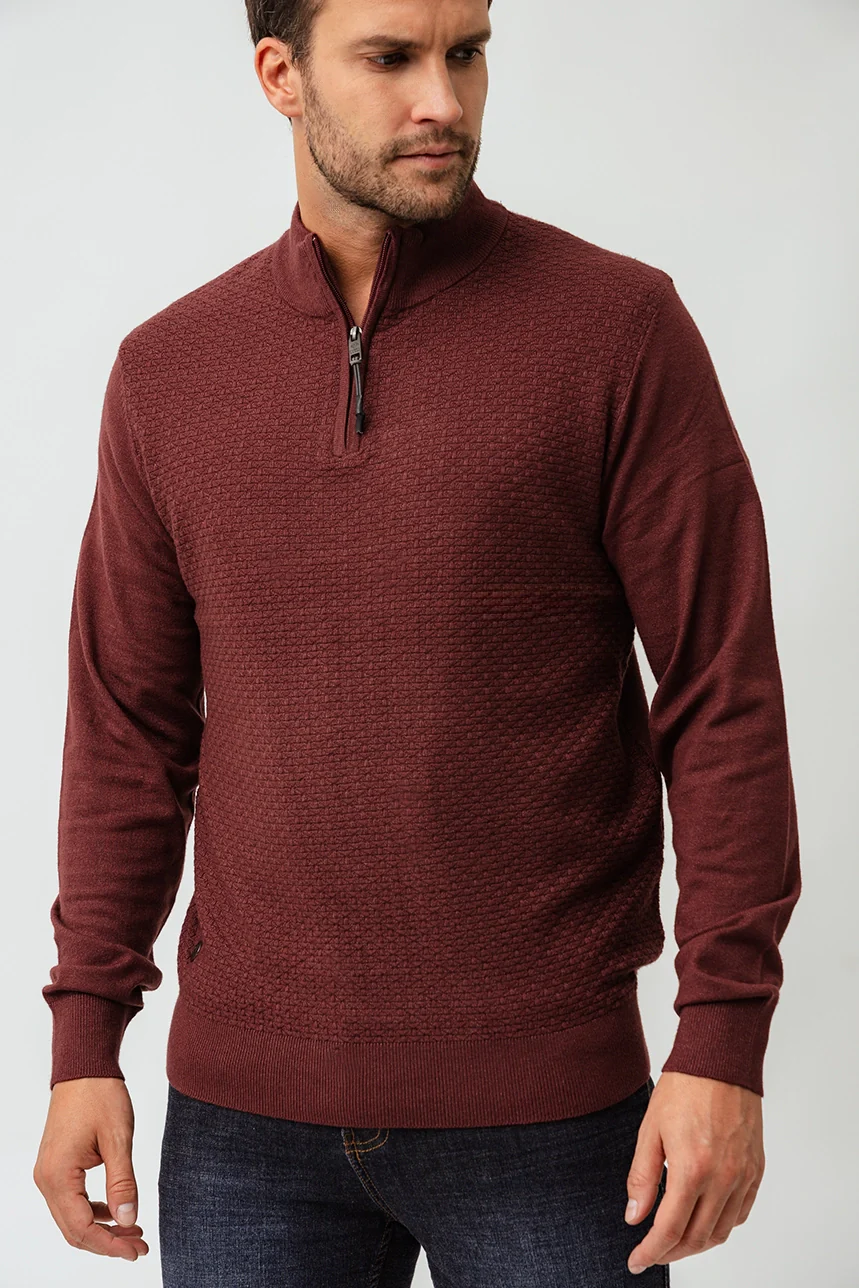 Le chandail en tricot col zippé - Image 3