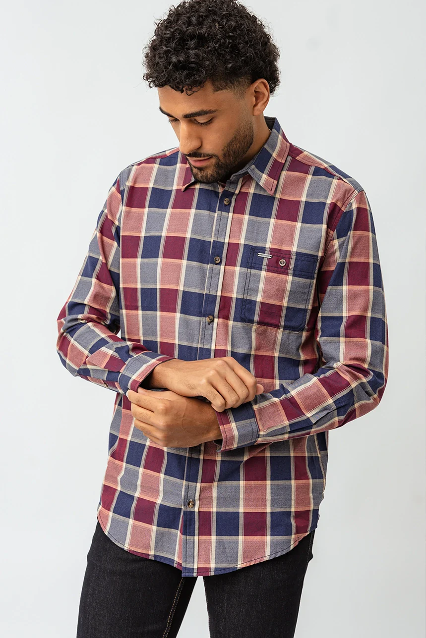 La chemise à carreaux