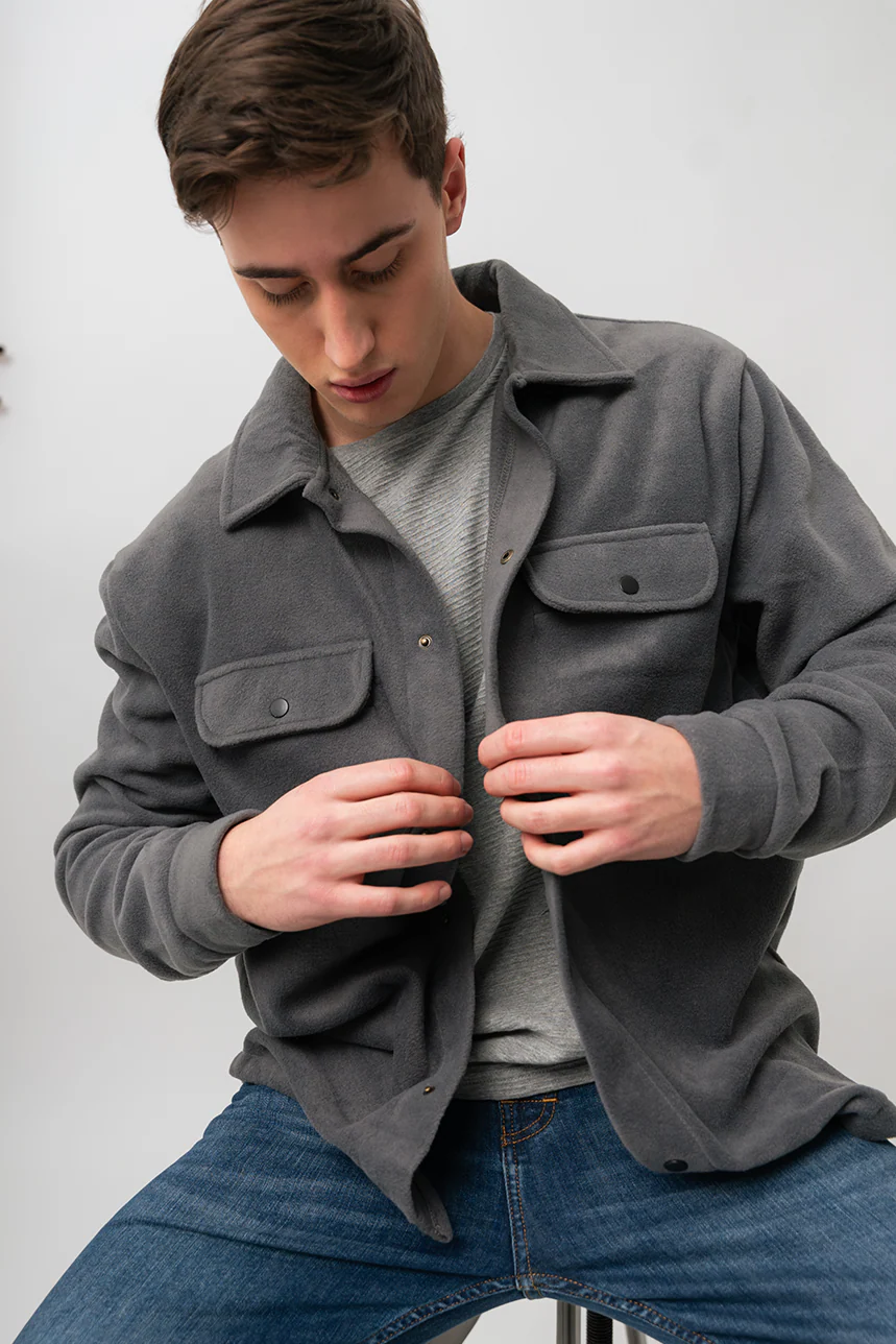 La veste polaire boutonnée - Image 5