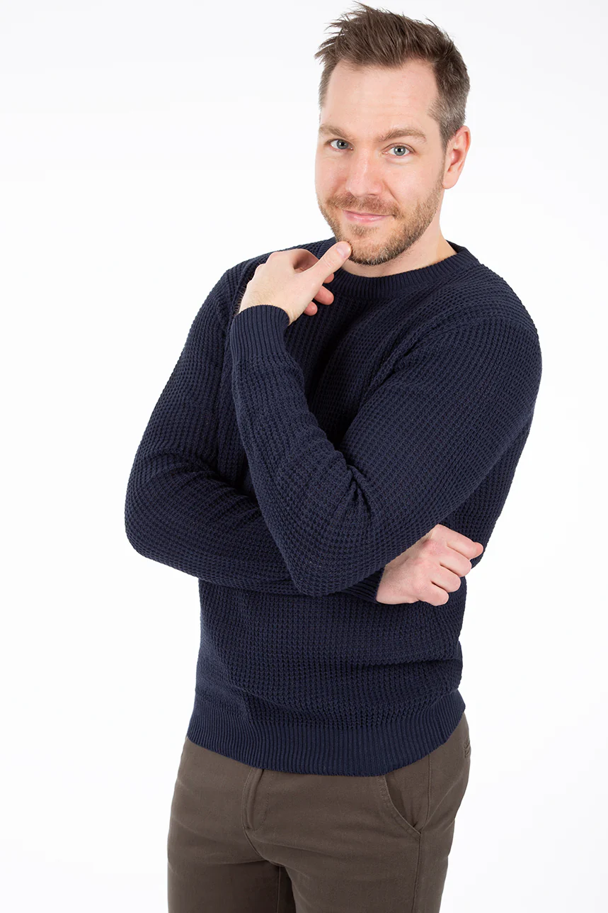 Chandail uni en tricot | 4 couleurs - Image 5