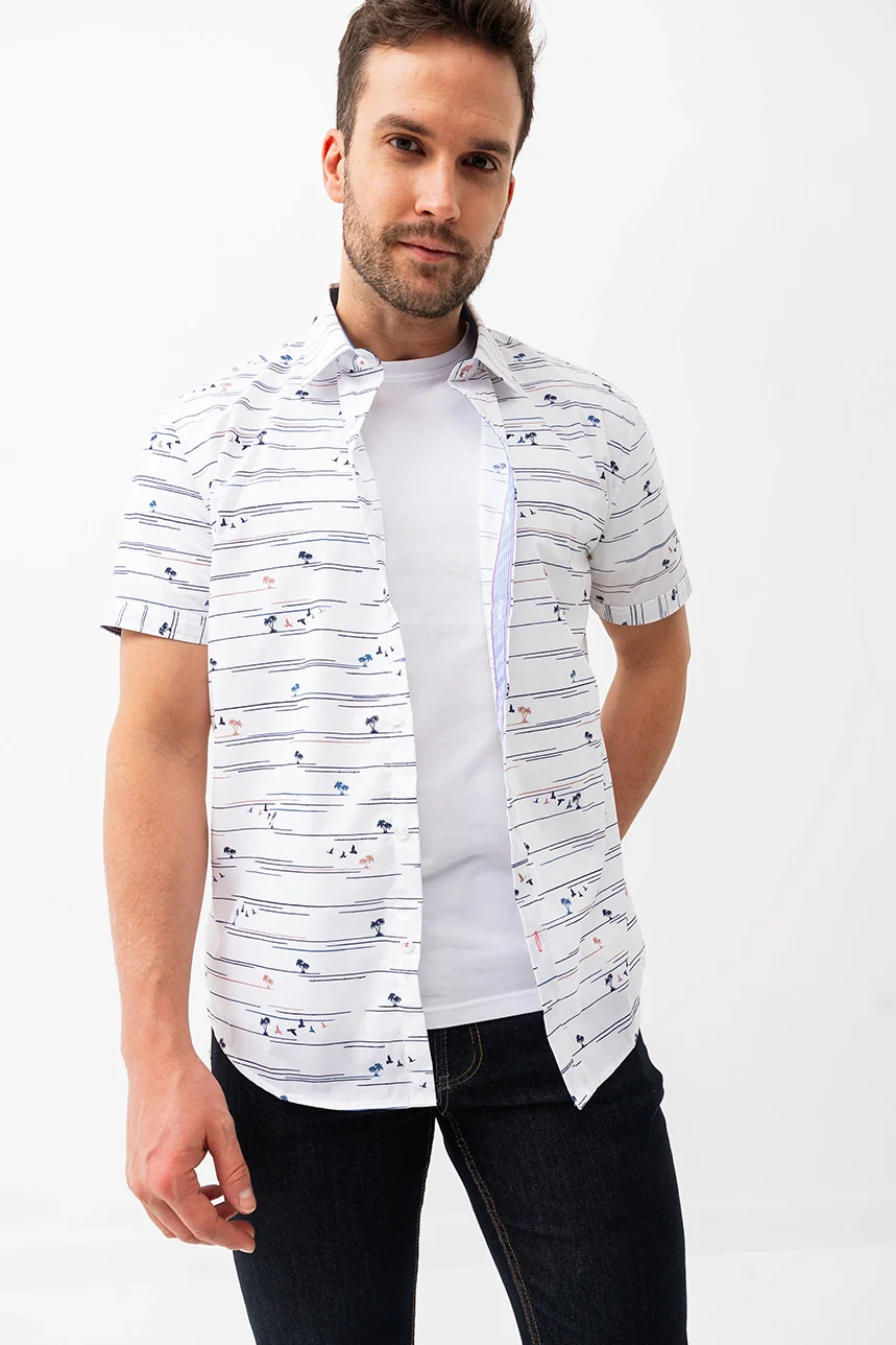 La chemise imprimé bord de mer - Image 3