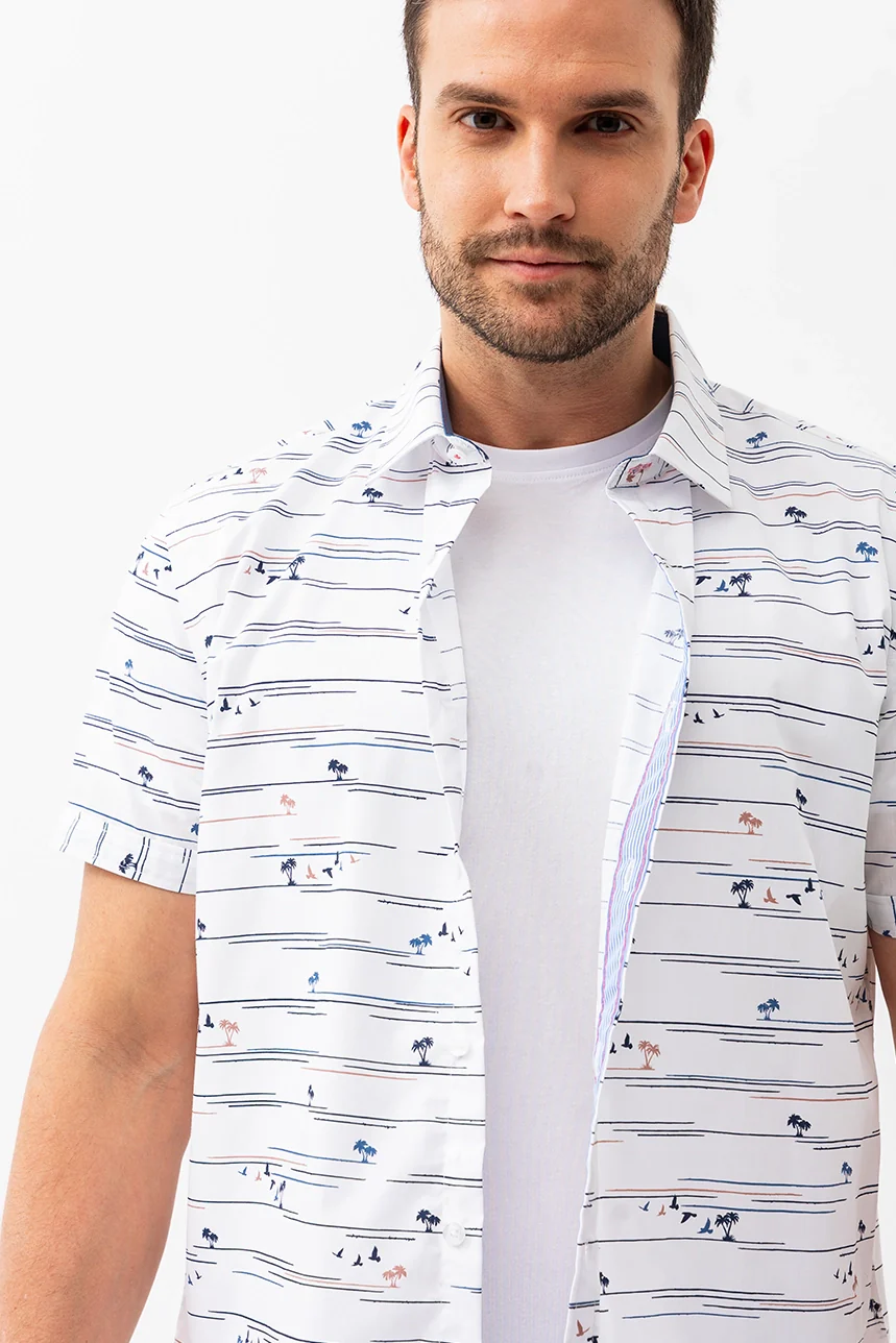 La chemise imprimé bord de mer - Image 4