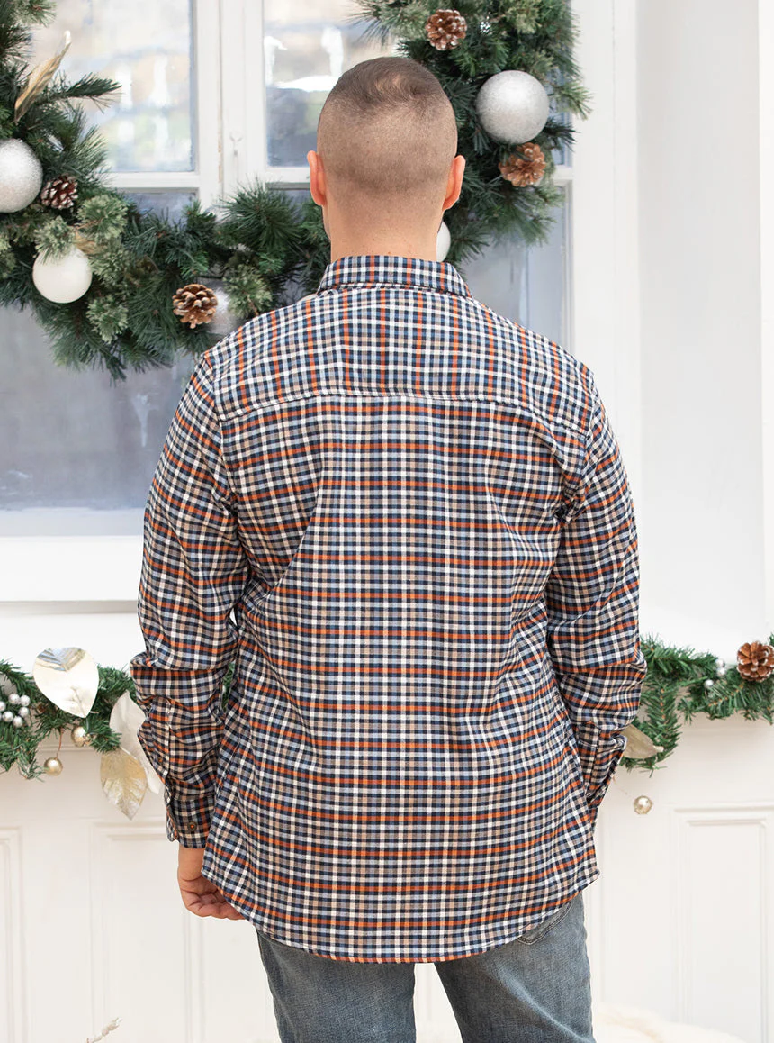 Chemise à carreaux en flanelle | 2 couleurs - Image 2