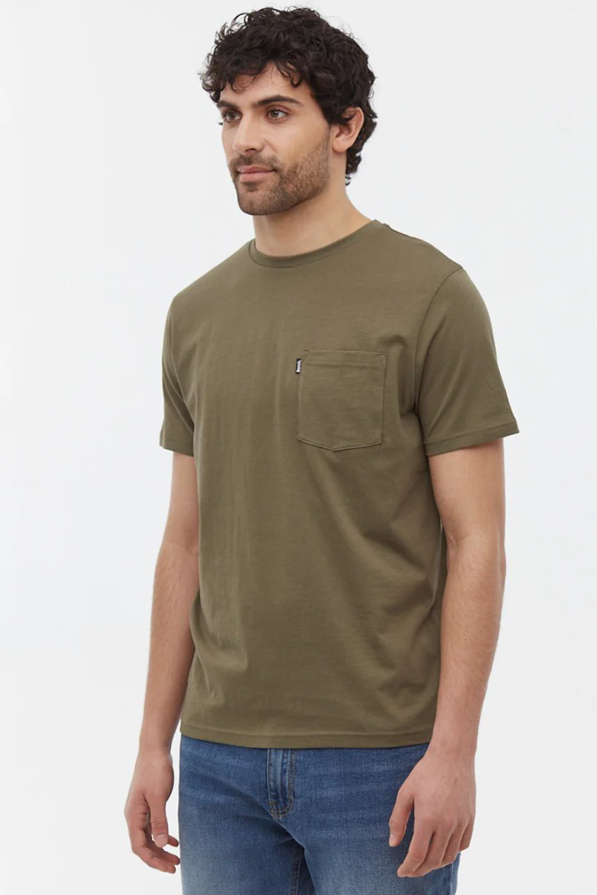 Le t-shirt uni avec poche poitrine Bench - Image 2