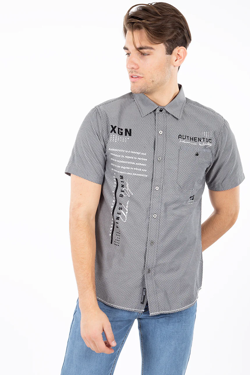 Chemise motif chevrons | Oxygen | 2 couleurs - Image 3