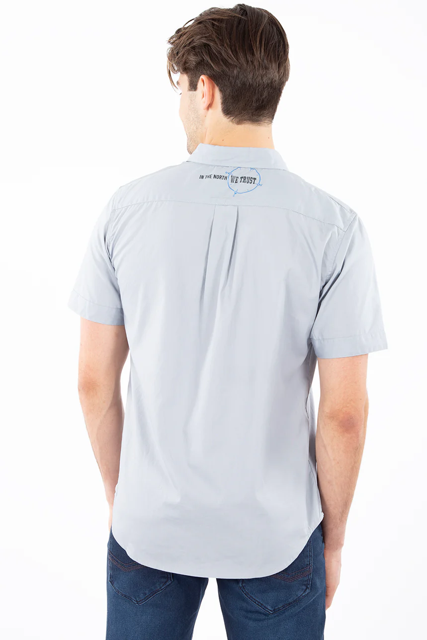 Chemise logo manches courtes | Oxygen | 2 couleurs - Image 2