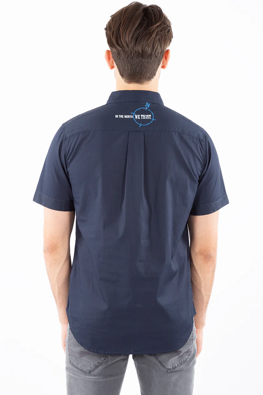 Chemise logo manches courtes | Oxygen | 2 couleurs - Image 4