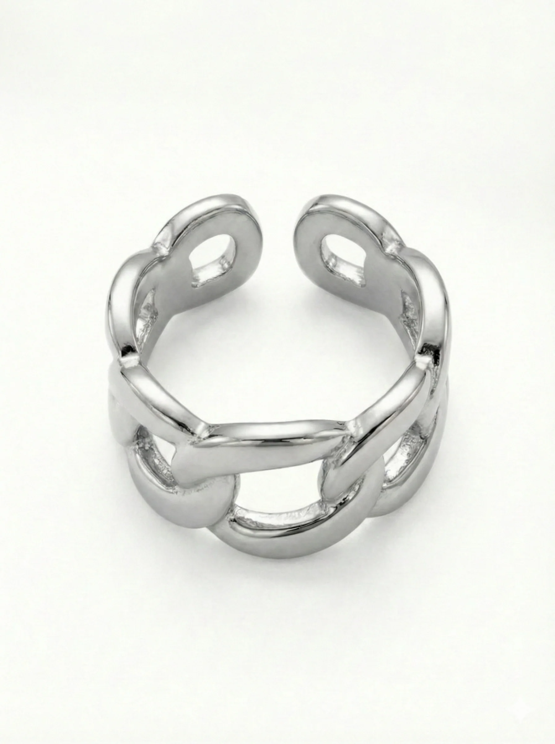 Bague chaîne large - Image 3
