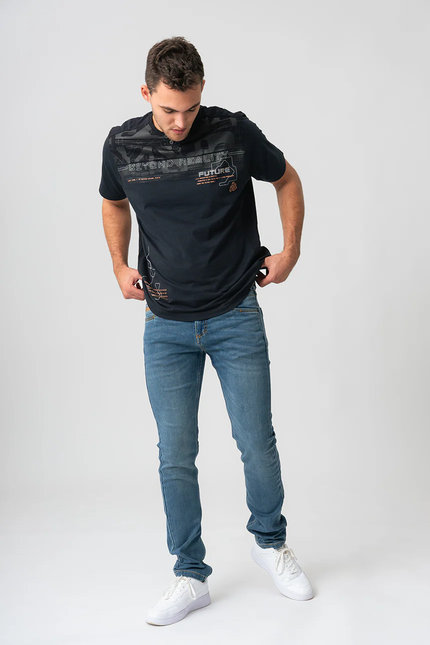Le jeans étroit taille régulière | Modèle G_Fit - Image 4