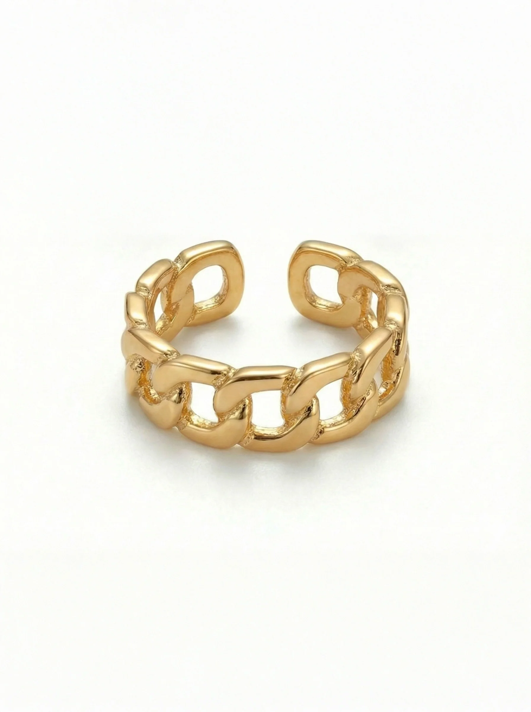 Bague chaîne fine