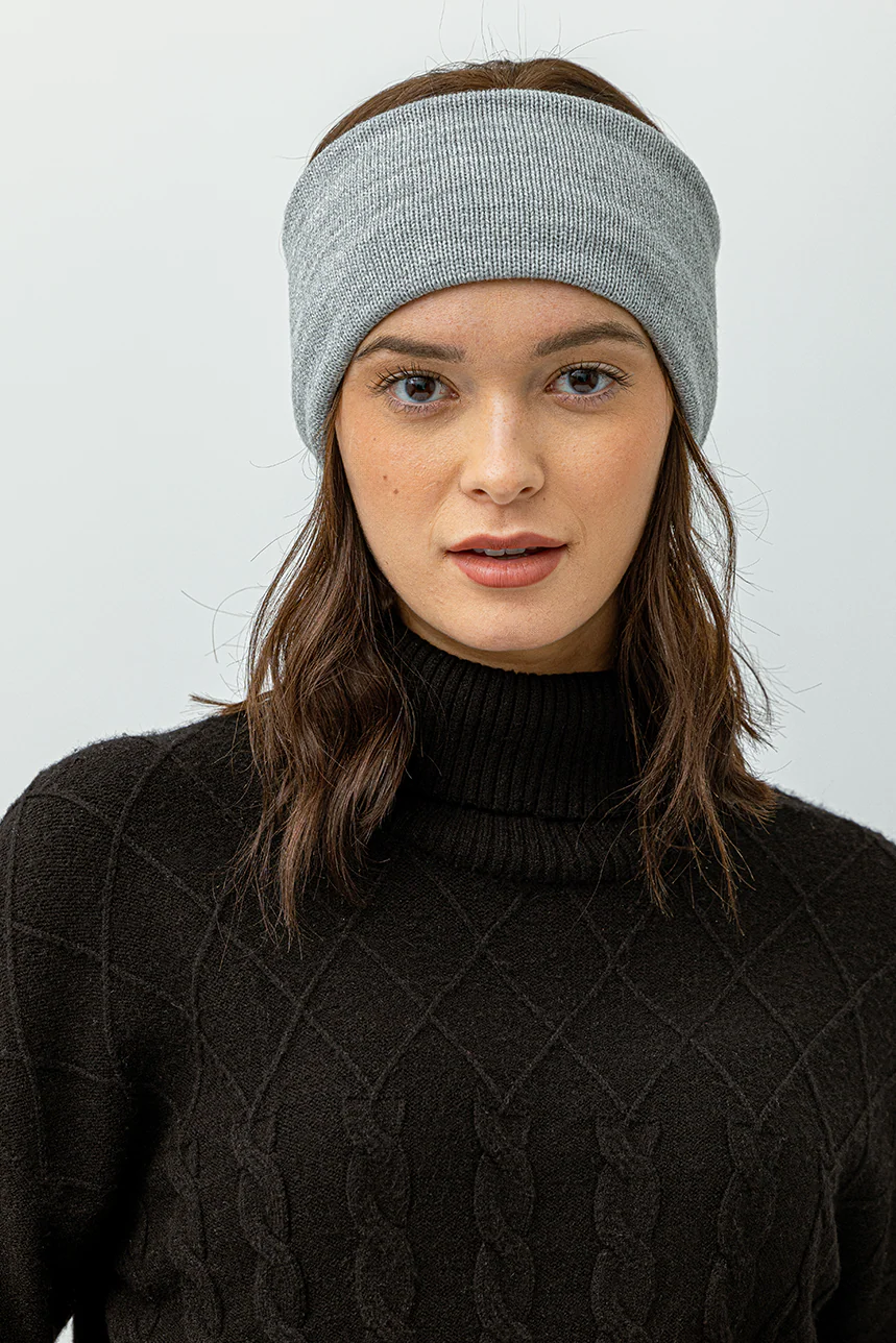Le bandeau en tricot doublé de polar - Image 2
