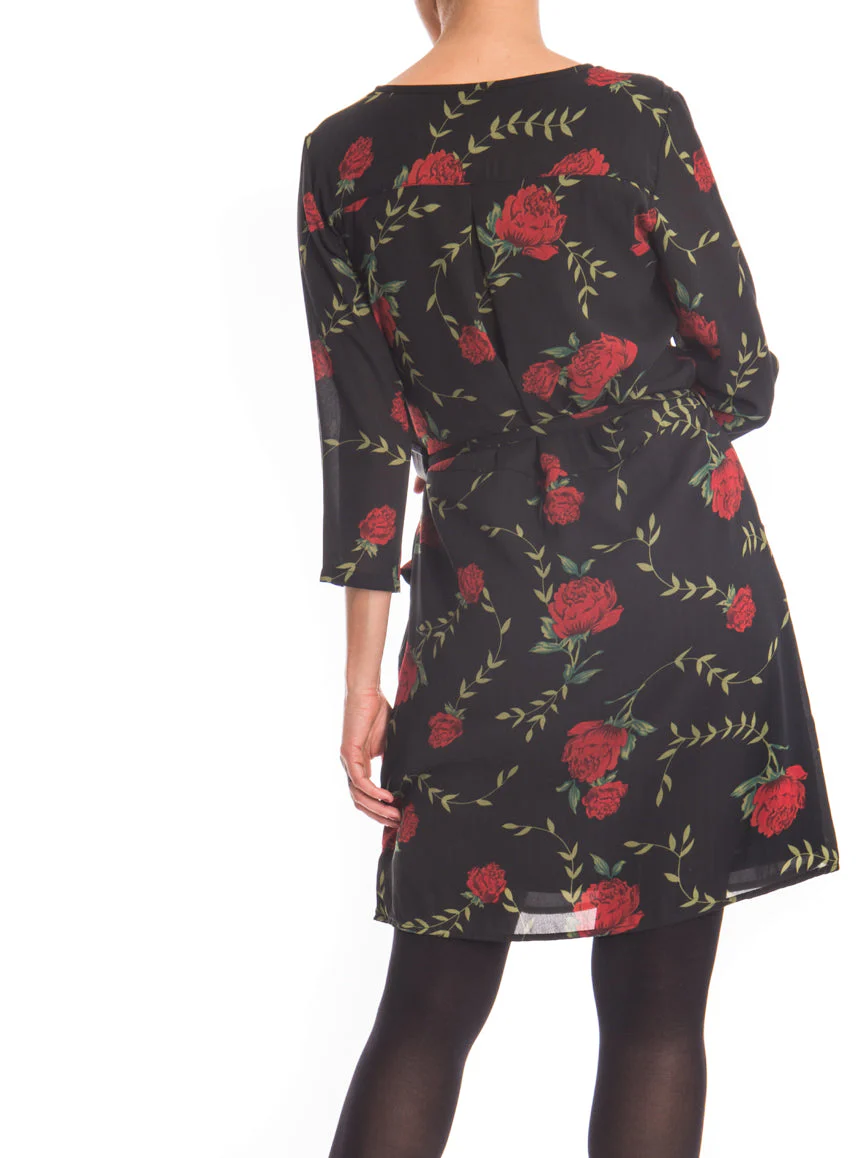Robe imprimée à manches 3/4 - Image 5