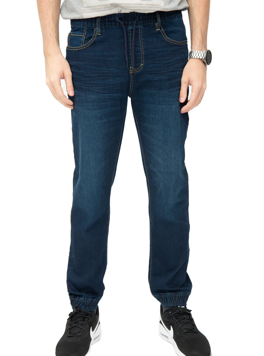 Jean jogger taille régulière | Modèle Gauthier