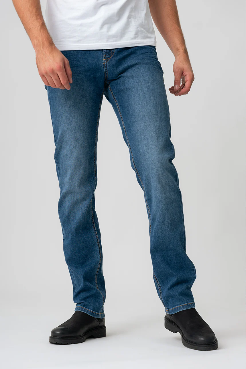 Le jeans droit taille régulière | Modèle Tremblay - Image 4