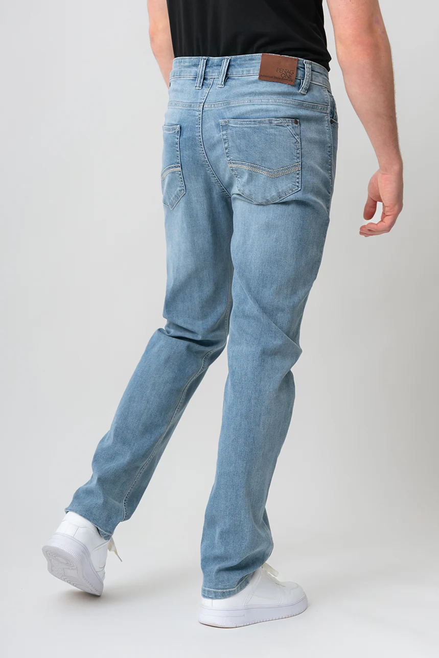 Le jeans droit taille régulière | Modèle Tremblay - Image 7