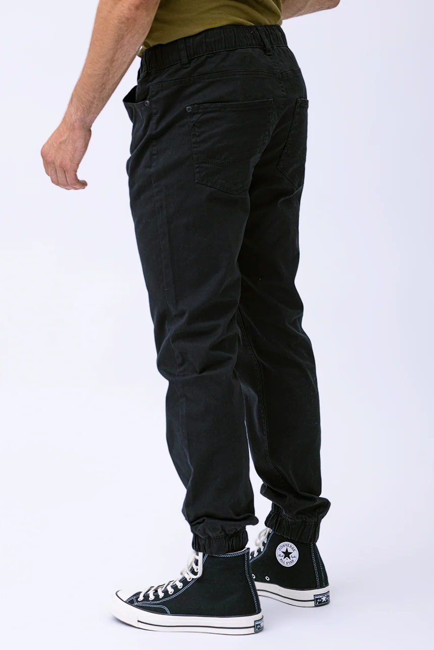 Pantalon jogger taille régulière | Modèle Gauthier - Image 3