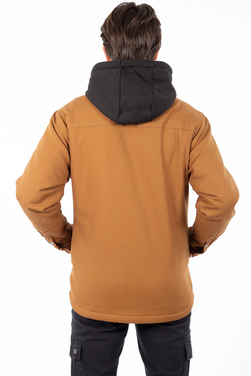 Manteau de travail doublé en sherpa | 2 couleurs - Image 4