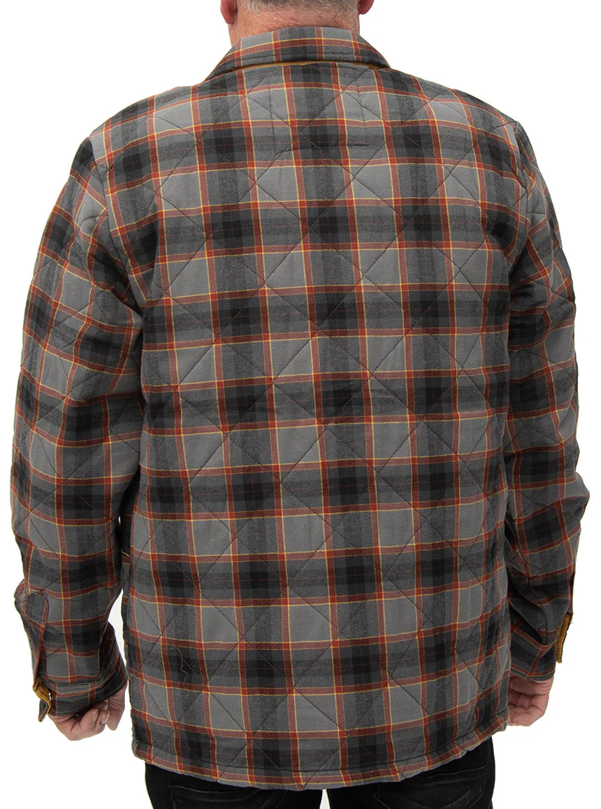 Manteau de mi-saison à carreaux | Pentagone - Image 2