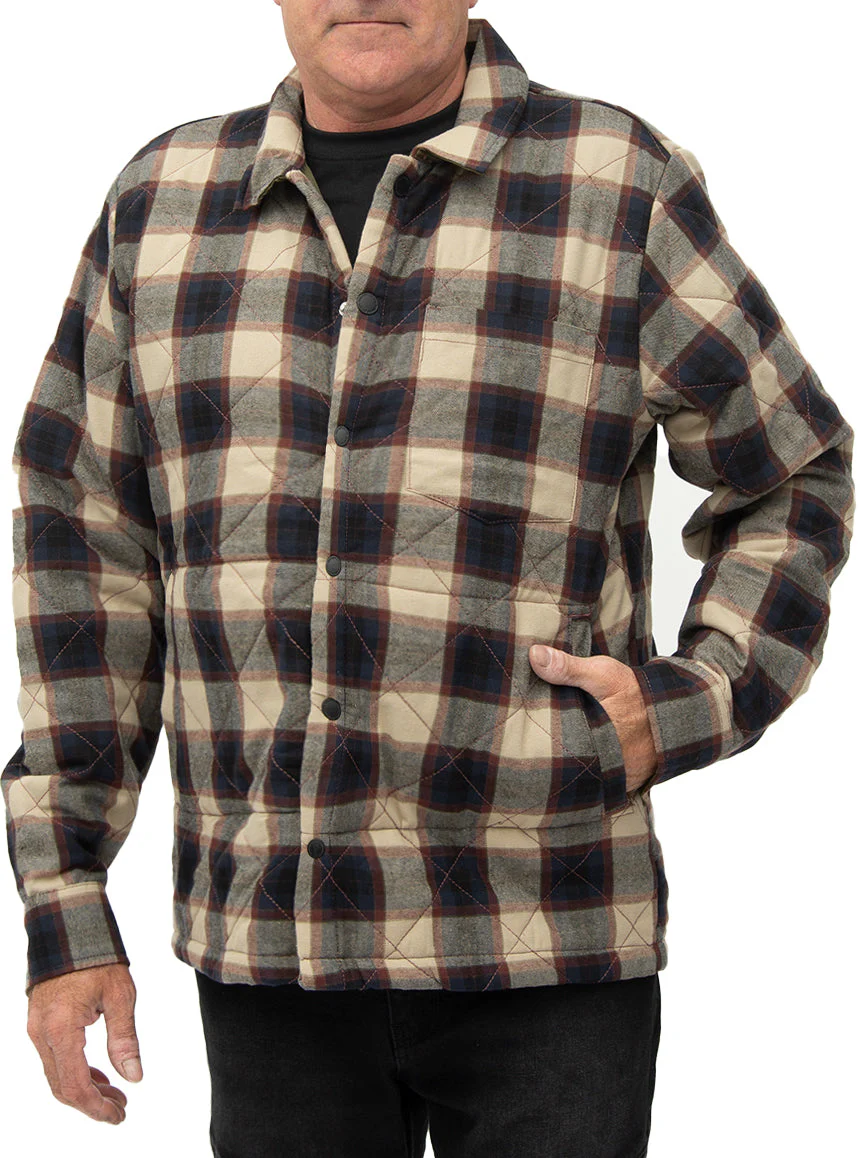 Manteau de mi-saison à carreaux | Pentagone - Image 3