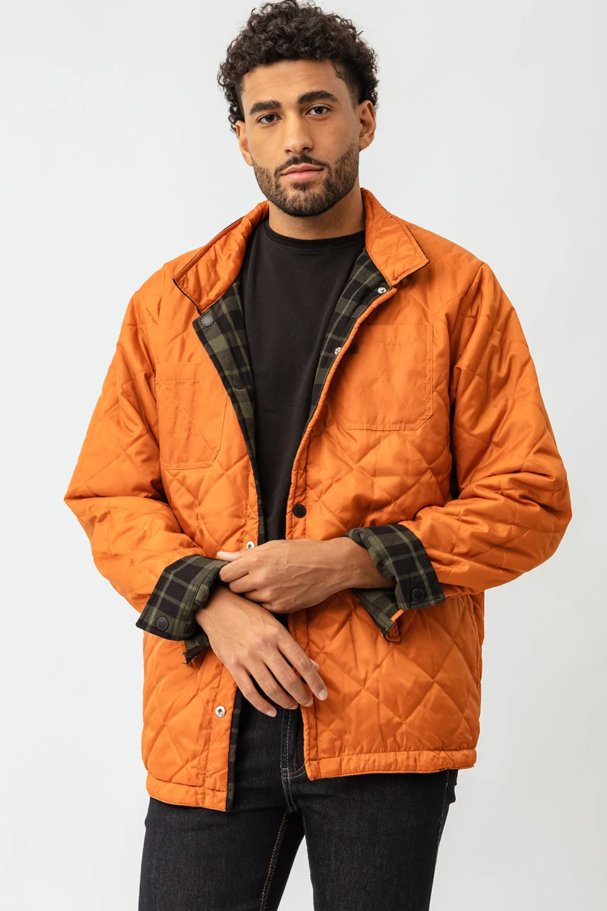 Le manteau reversible à carreaux - Image 4