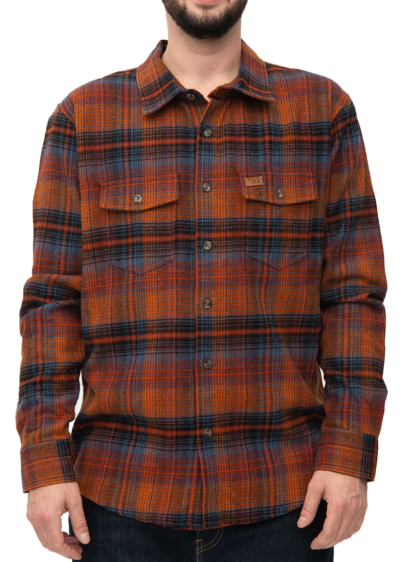 Chemise en flanelle motif à carreaux | Pentagone