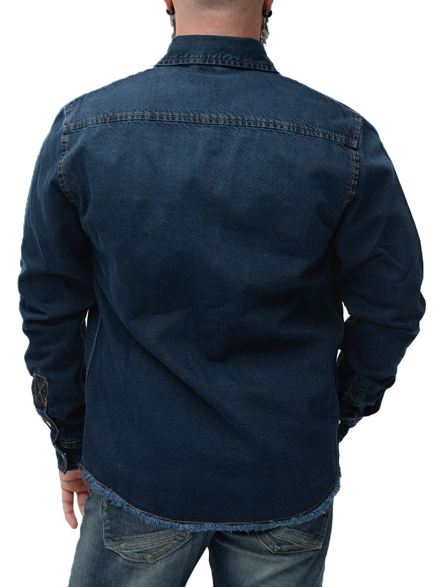 Chemise en jeans | Pentagone - Image 2