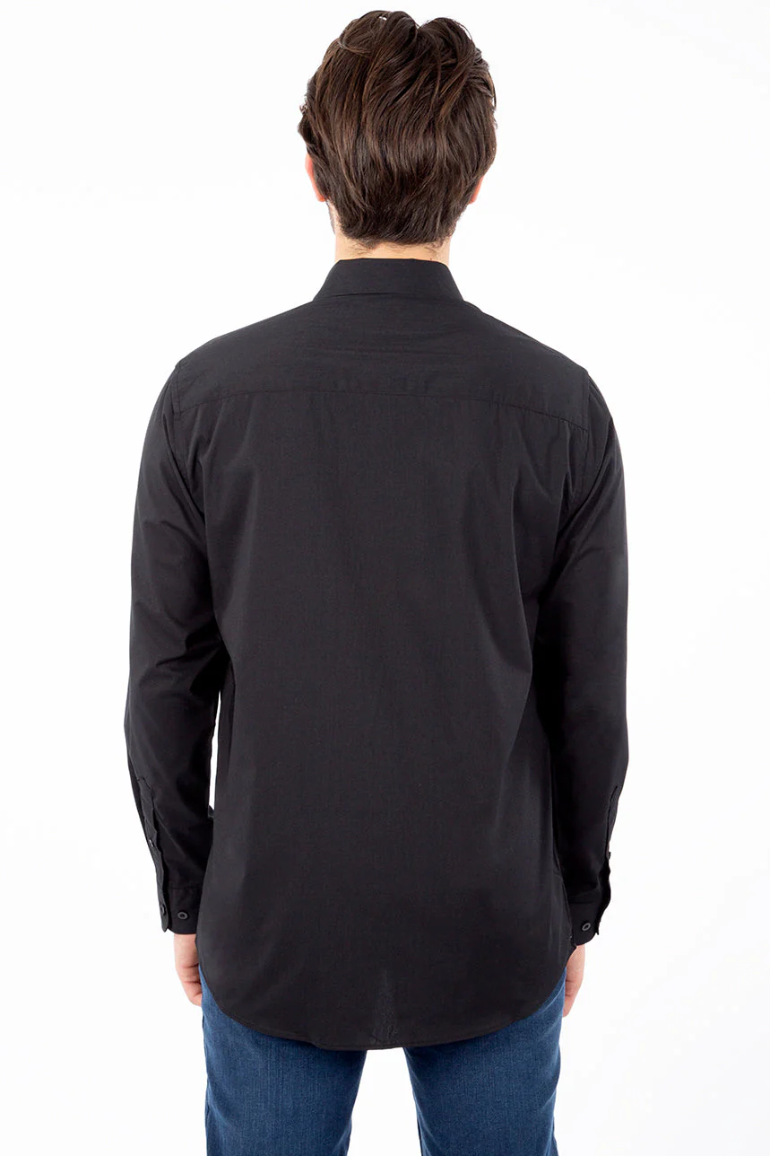 Chemise classique unie | 3 couleurs - Image 2