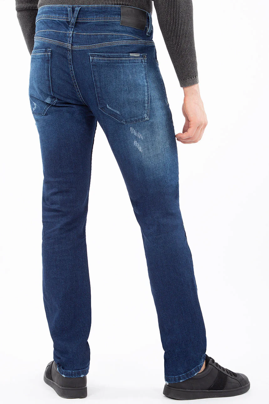 Jean étroit taille régulière | Modèle Savage - Image 10