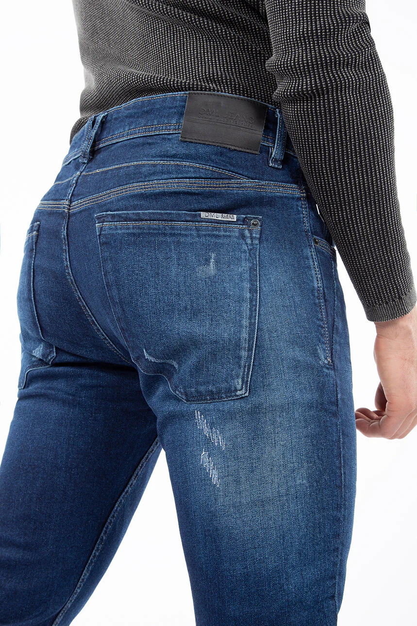Jean étroit taille régulière | Modèle Savage - Image 11