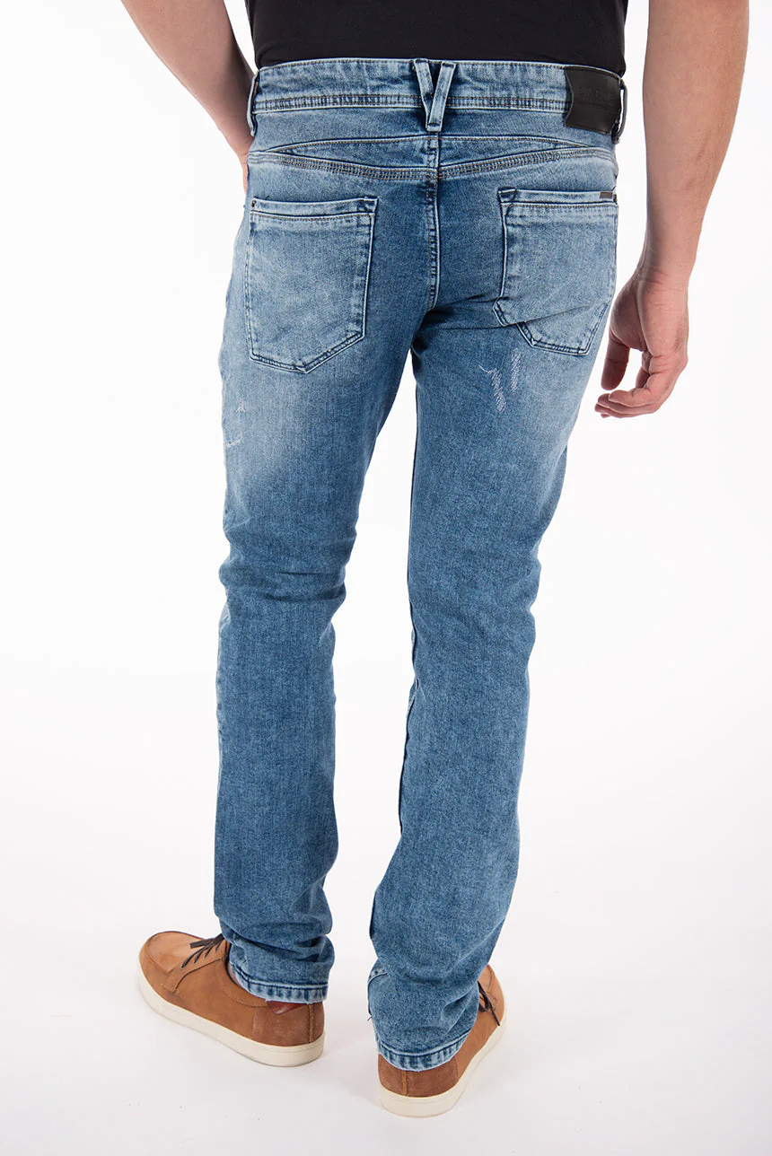Jean étroit taille régulière | Modèle Savage - Image 3