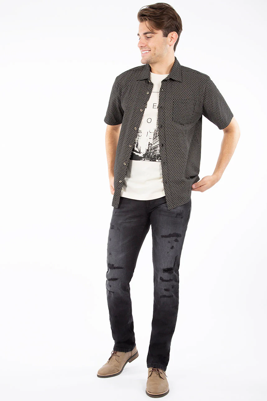 Jean étroit taille régulière | Modèle Savage - Image 4