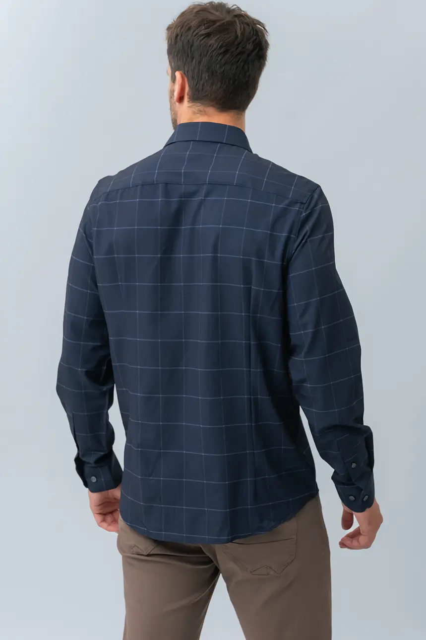 La chemise imprimée carreaux minimalistes - Image 4