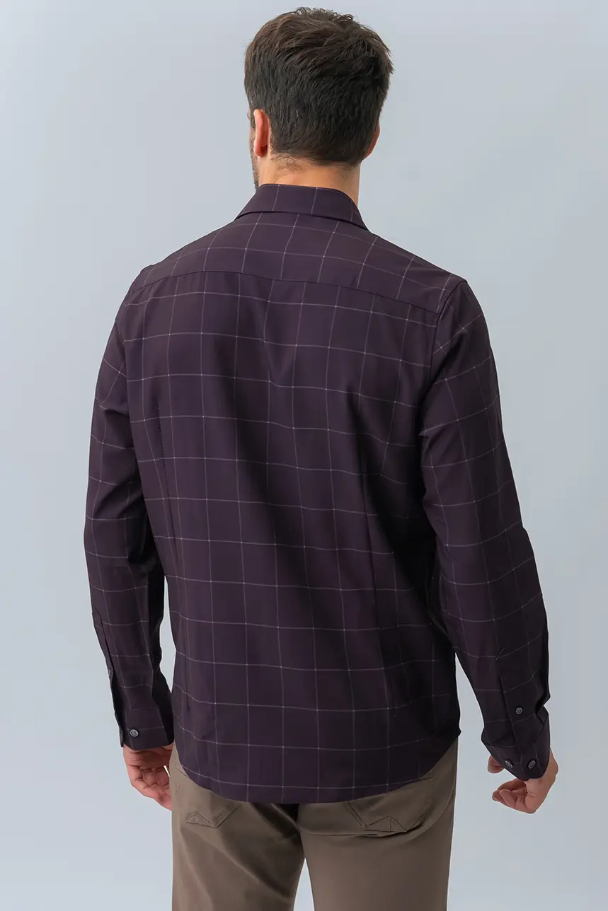 La chemise imprimée carreaux minimalistes - Image 7