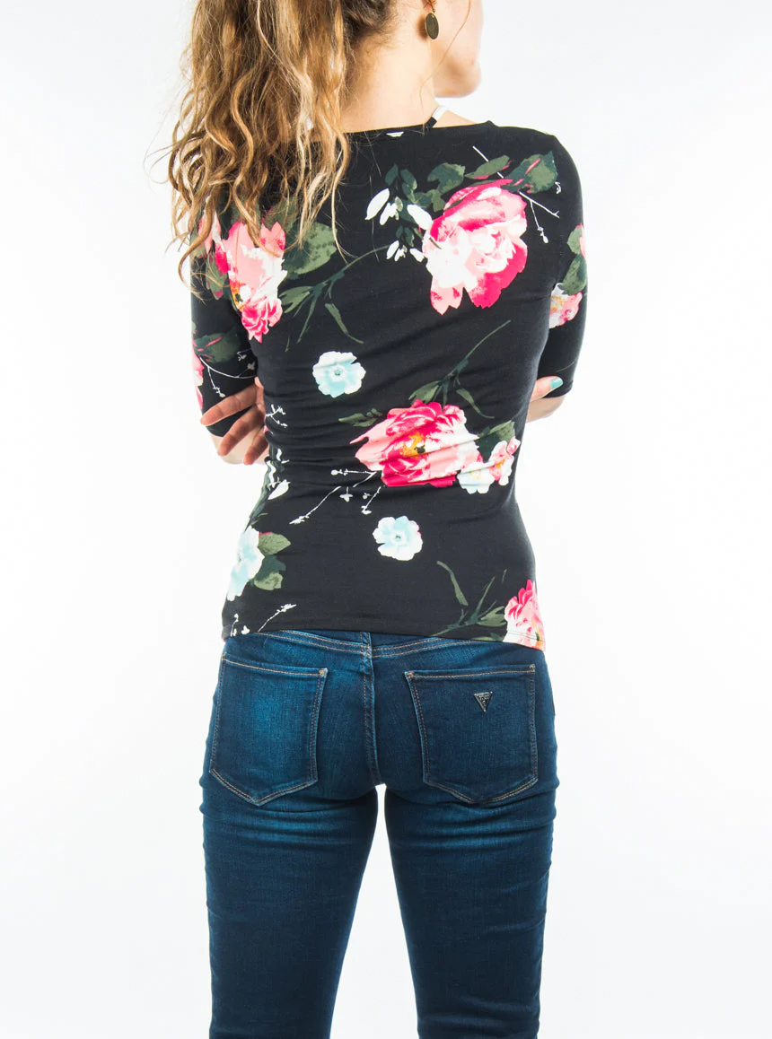 T-shirt Guess fleuri - Image 3