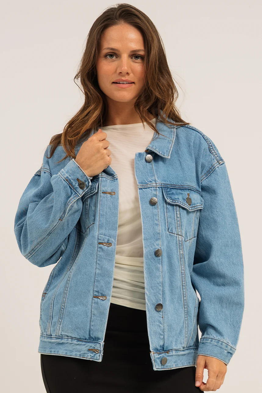 La veste en denim coupe “Boyfriend” - Image 3