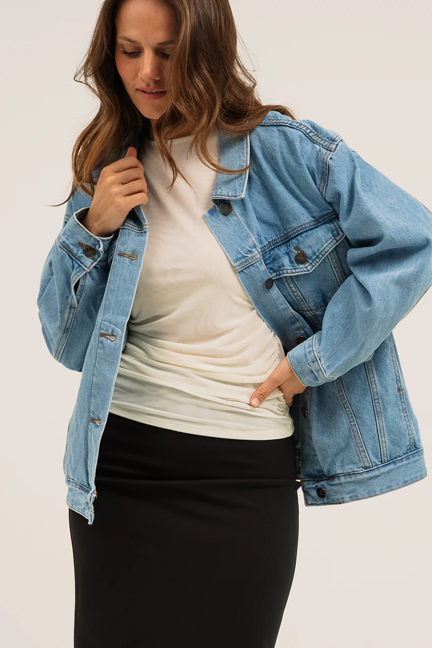 La veste en denim coupe “Boyfriend” - Image 5